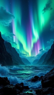 Free Northern Lights Dance Image - Aurora, Borealis, Fjord | Download ...