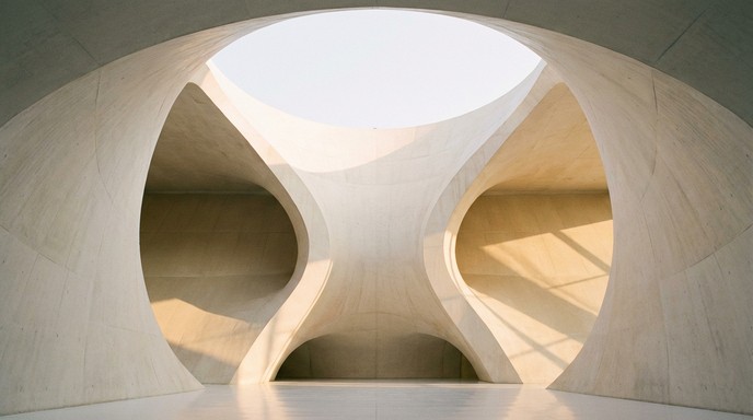 Hourglass Building Free Hourglass Concrete Atrium Image - Architecture, Concrete ...