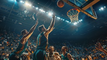 Free Intense Basketball Action Image - Basketball, Arena, Players ...