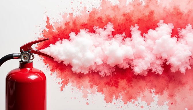 Safety In Red Free Safety In Red Image - Extinguisher, Red, Spray | Download at StockCake