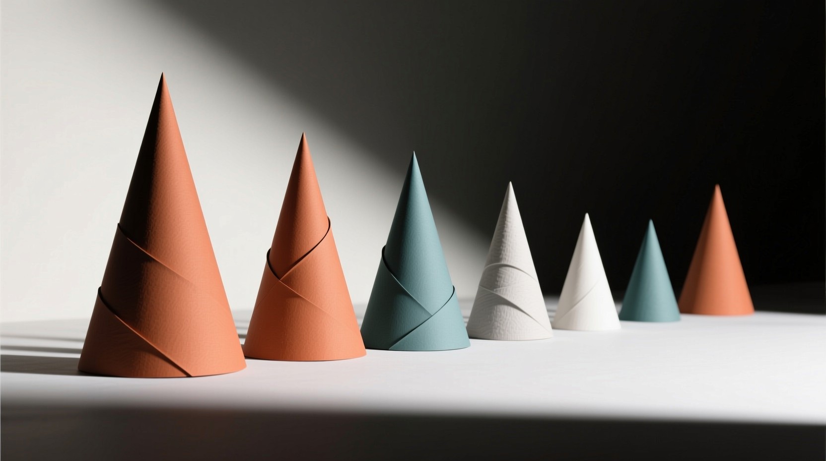 Conical Shadow Free Geometric Shadow Play Image - Geometric, Minimal, Cones | Download ...