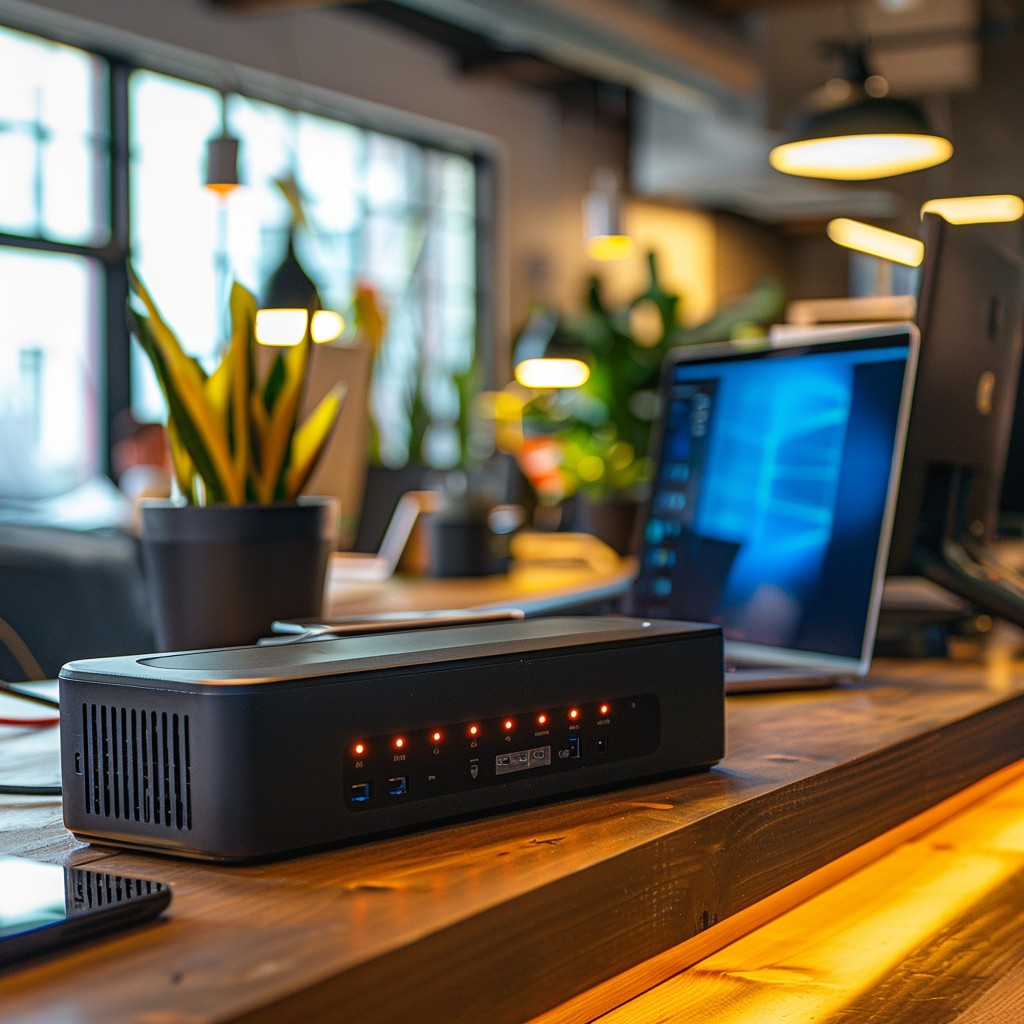 Free Modern Office Technology Image - Office, Technology, Router ...