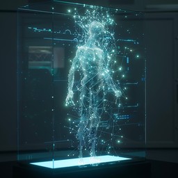 Window Display Human Figure Free Holographic Human Display Image - Holograph, Technology, Human ...
