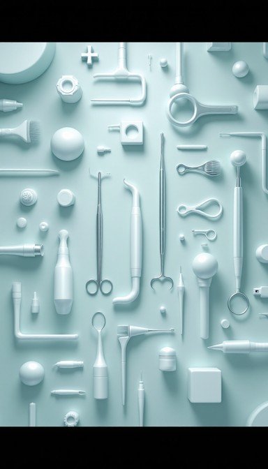 Free Floating Medical Tools Image | Download at StockCake