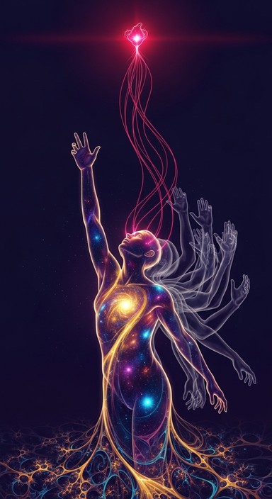 Free Celestial Light Being Image - Cosmic, Ethereal, Luminous ...