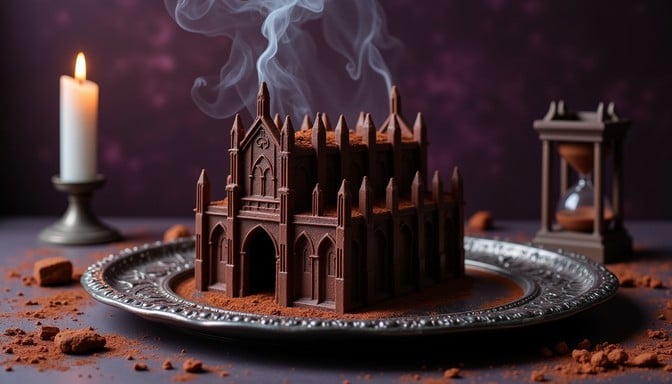 Free Gothic Chocolate Cathedral Image | Download at StockCake