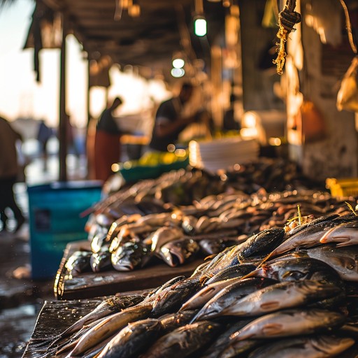 Free Bustling Fish Market Image - Market, Fish, Men | Download at StockCake