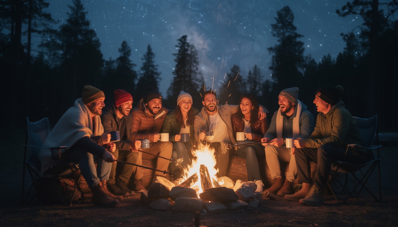 Free Campfire Friendship Moments Image - Campfire, Friends, Friendship ...