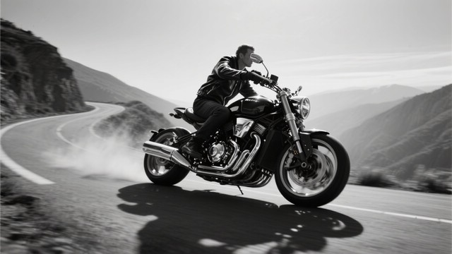Dramatic Motorcyle Riding Free Motorcycle Mountain Adventure Image - Motorcycle, Mountains ...
