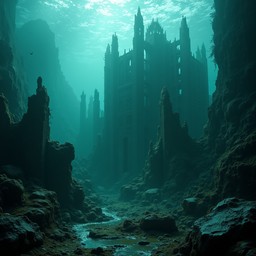 Free Submerged Gothic Abyss Image - Underwater, Gothic, Abyss ...
