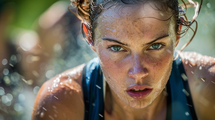Free Fierce Athletic Determination Image - Athlete, Intensity, Sweat ...
