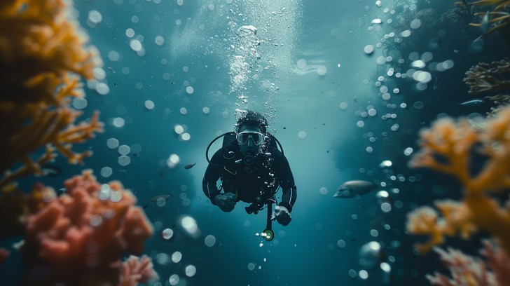 Free Underwater Diving Adventure Image | Download at StockCake