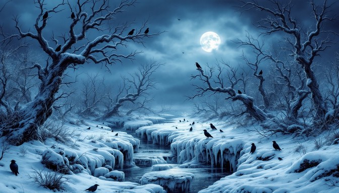 Gothic Cold Free Frozen Gothic Wasteland Image - Gothic, Winter, Frozen | Download ...