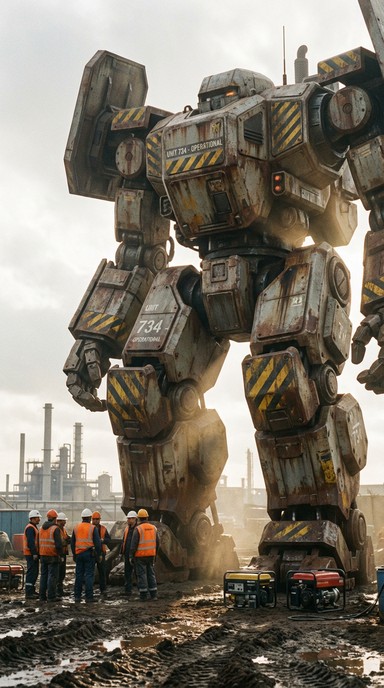 Large Fast Mech Picture Free Giant Mech Operations Image - Mech, Robot, Industrial | Download ...