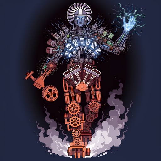 Free Engine Evolution Character Image - Pixel, Biomechanical, Engine ...