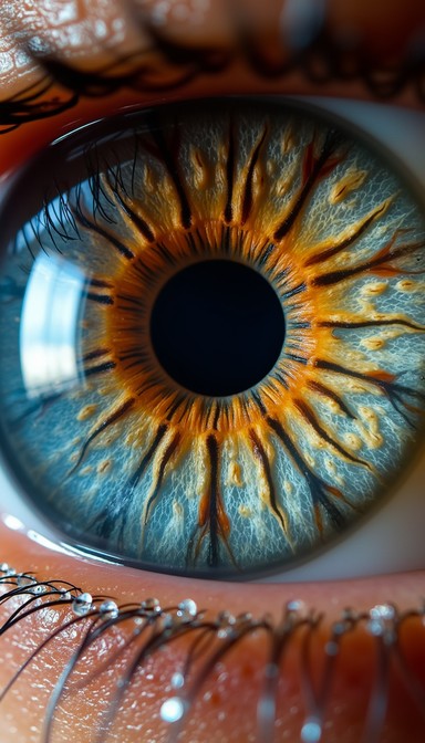 Free Mesmerizing Amber Iris Image - Iris, Eye, Macro | Download at ...
