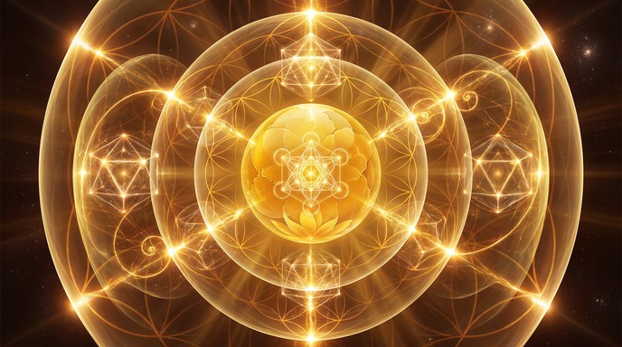 Free Divine Golden Geometry Image - Geometry, Sacred, Metatron ...