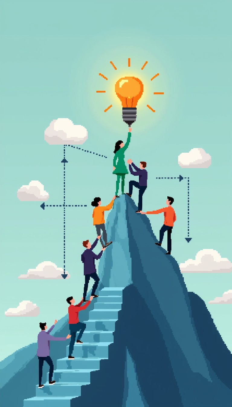 Free Climbing Together Higher Image - Teamwork, Collaboration ...