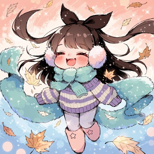 Free Autumn Chibi Cuteness Image - Chibi, Kawaii, Anime | Download at ...