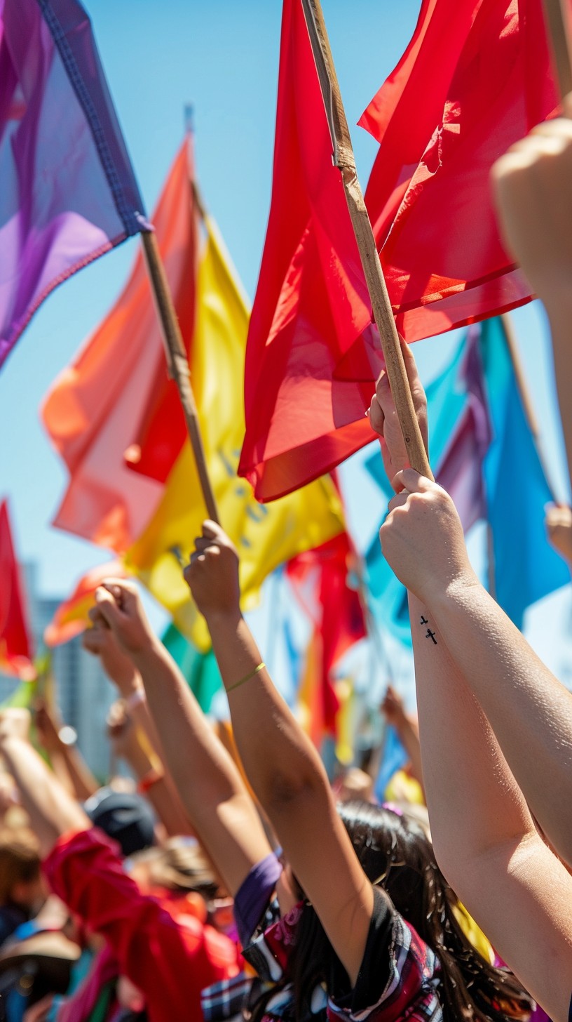 Free Vibrant Flag Celebration Image - Flags, Celebration, Vibrant ...