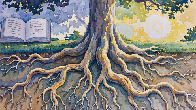Free Roots Of Wisdom Image - Watercolor, Roots, Tree | Download at ...