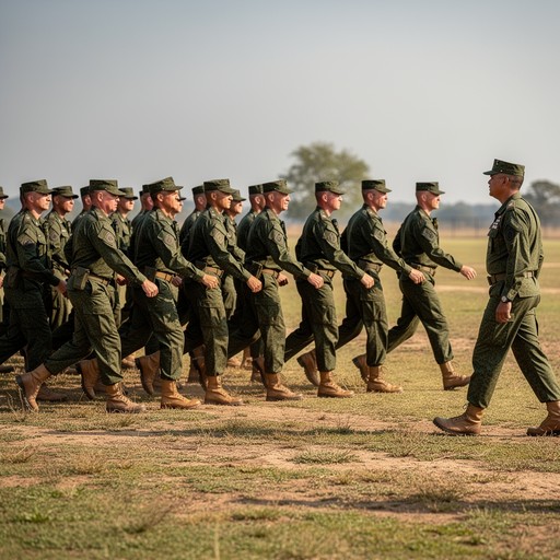 Free Military Marching Formation Image - Military, Soldiers, Marching ...