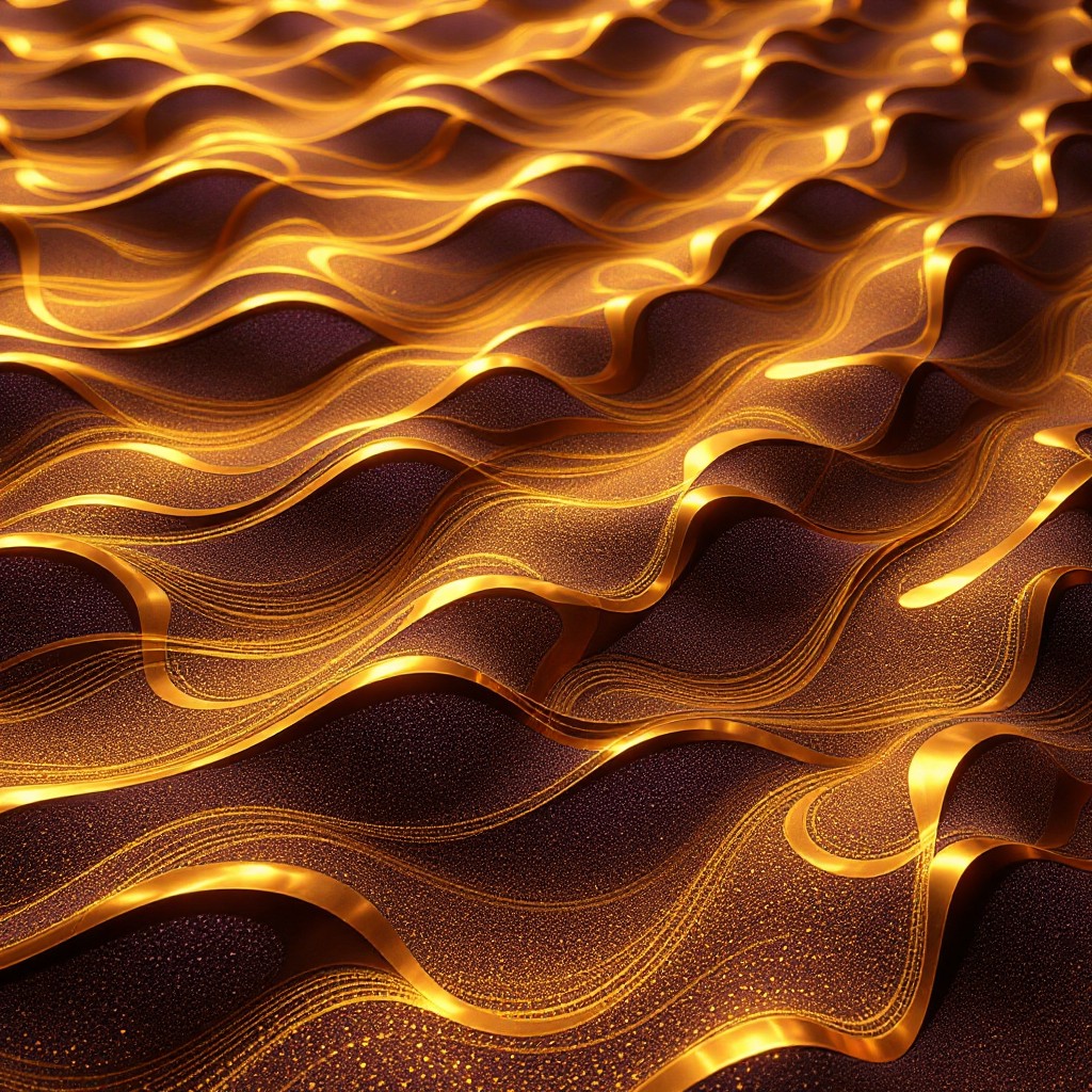 Free Golden Waves Flow Image - Waves, Golden, Flow | Download at StockCake