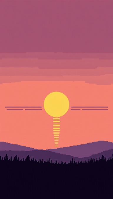 Free Pixel Sky Serenity Image - Pixel, Digital, Retro | Download at ...