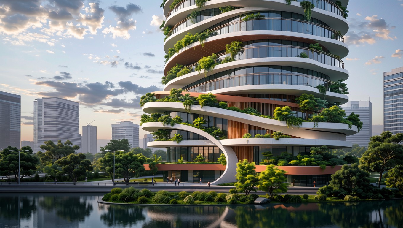 Free Green Architecture Innovation Image - Architecture, Sustainable ...