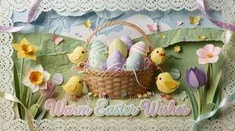 Free Easter Paper Craft Image - Easter, Papercraft, Handmade | Download ...