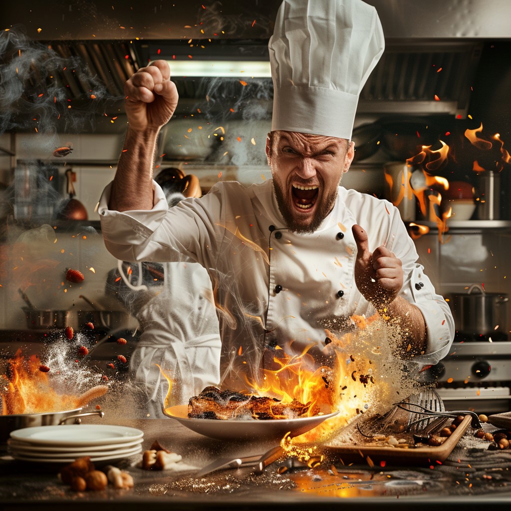 Free Fiery Cooking Chaos Image - Chef, Kitchen, Fire | Download at ...