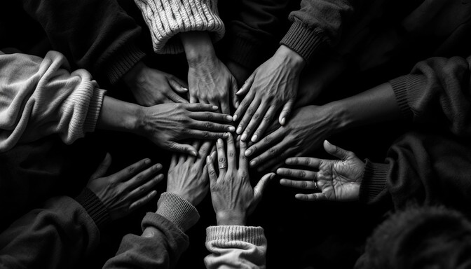 Multiple Hands Supporting Free Hands United Together Image - Hands, Unity, Together | Download at ...