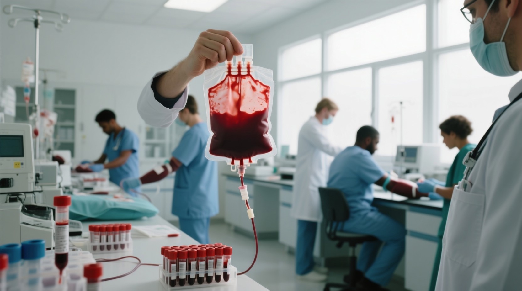 Free Lifesaving Blood Processing Image - Blood, Donation, Laboratory ...