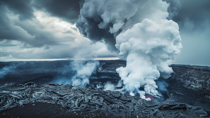 Volcano Smoking Free Erupting Volcano Smoke Image - Volcano, Eruption, Smoke | Download ...