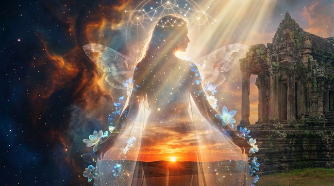 Free Celestial Goddess Portrait Image - Goddess, Celestial, Cosmic ...