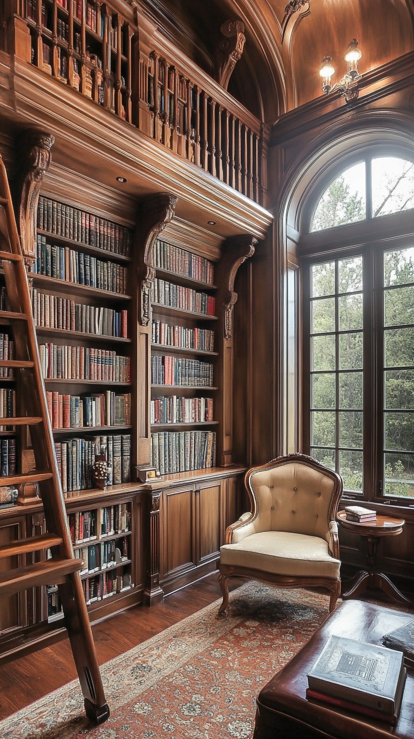 Free Elegant library interior Image - Library, Books, Elegance ...