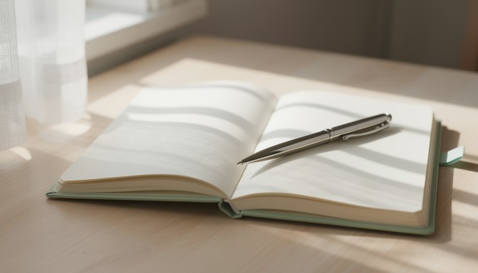 Peaceful Writing Free Peaceful Writing Moment Image - Diary, Journal, Notebook ...