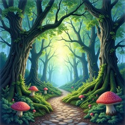 Free Magical Forest Gateway Image - Enchanted, Forest, Path | Download ...