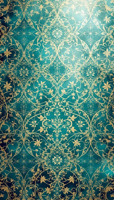 Free Turquoise Golden Pattern Image - Arabesque, Turquoise, Geometric ...