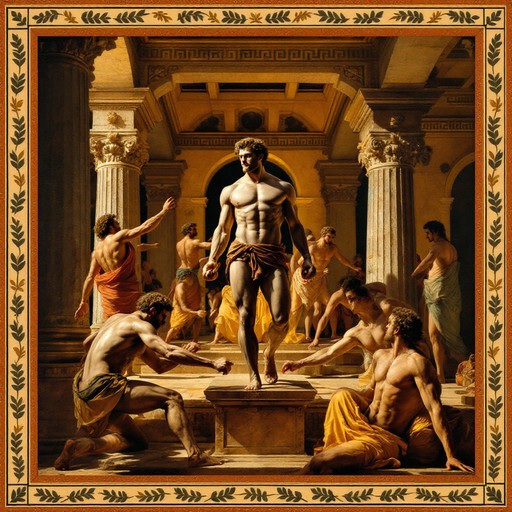 Free Ancient Athletic Training Image - Ancient, Greek, Athletes ...