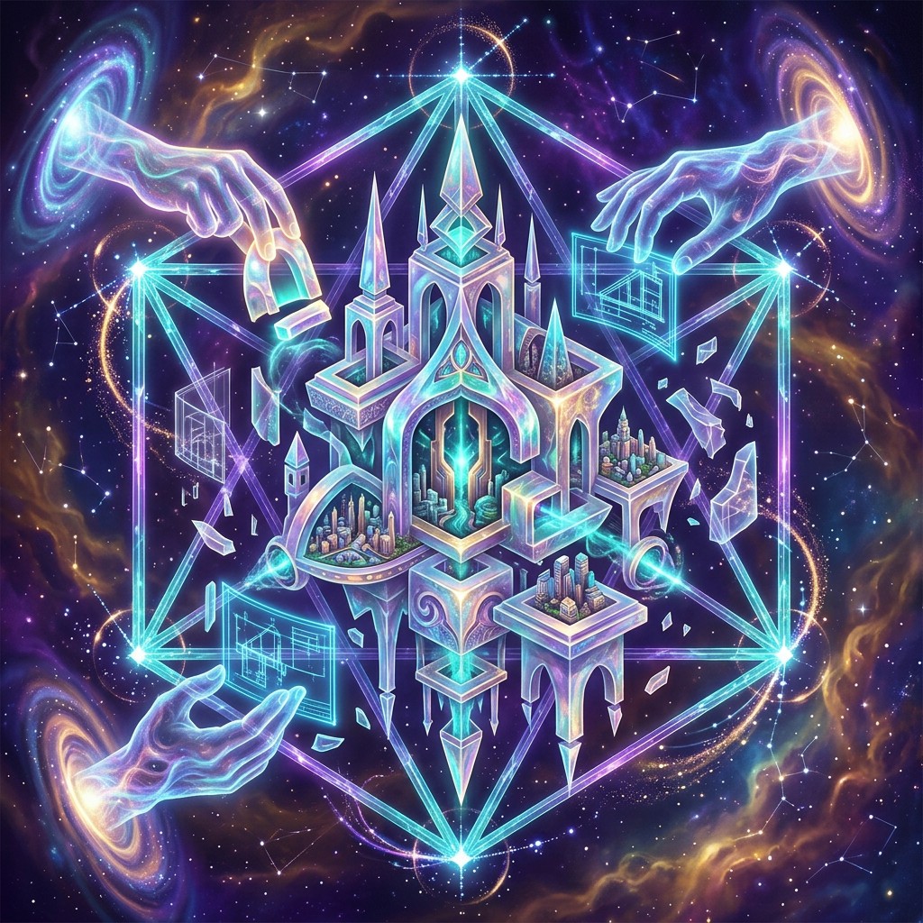 Free Cosmic Architecture Dreams Image - Architecture, Cosmic, Fantasy ...