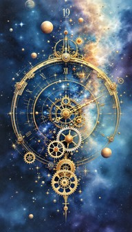 Free Celestial Clockwork Dreams Image - Steampunk, Cosmic, Clockwork ...