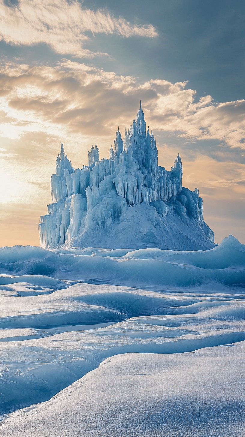 Free Majestic Ice Castle Image - Ice, Castle, Arctic | Download at ...