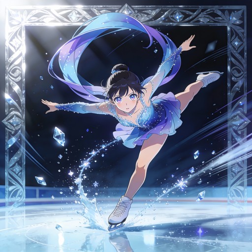 Free Ice Skating Magic Image - Anime, Skating, Ice | Download at StockCake