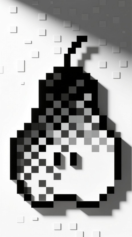 Free Happy Pixel Pear Image - Pixel, Pear, Character | Download at ...