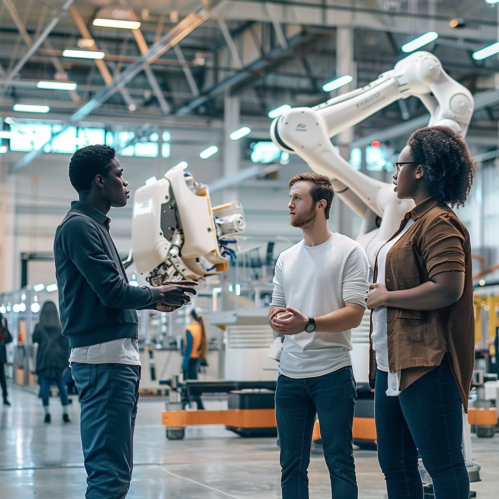 Free Robotic collaboration discussion Image - Engineering, Robotics ...