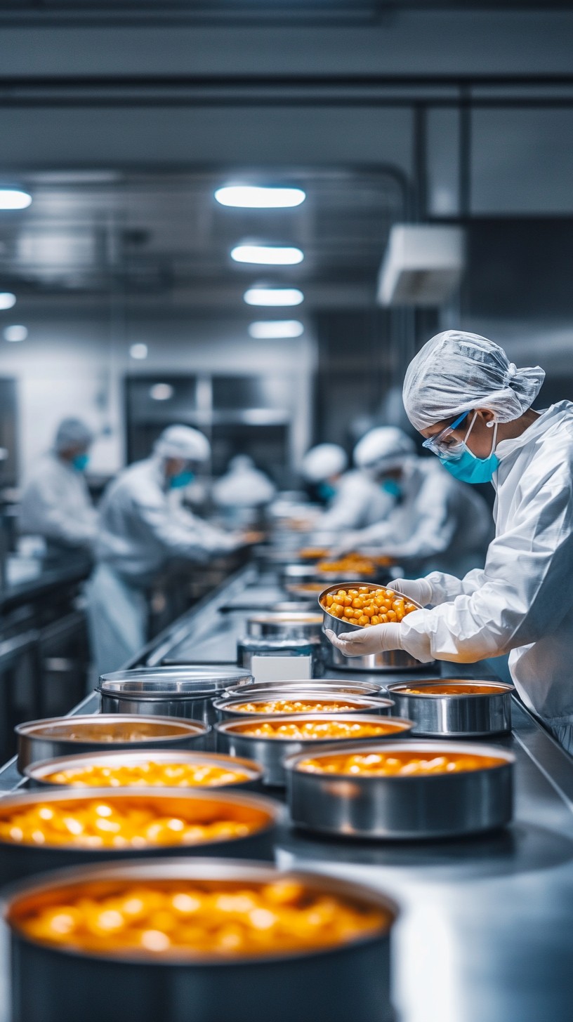 Free Industrial food production Image - Kitchen, Worker, Food ...