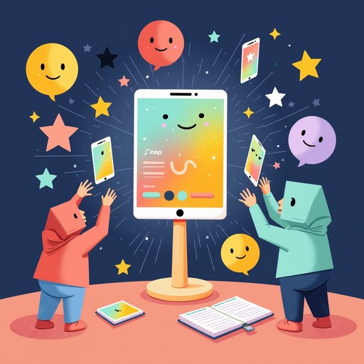 Free Digital Friends Connect Image - Whimsical, Digital, Characters ...