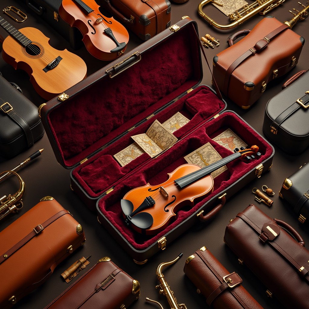 Free Vintage Instrument Cases Image - Violin, Case, Leather | Download ...