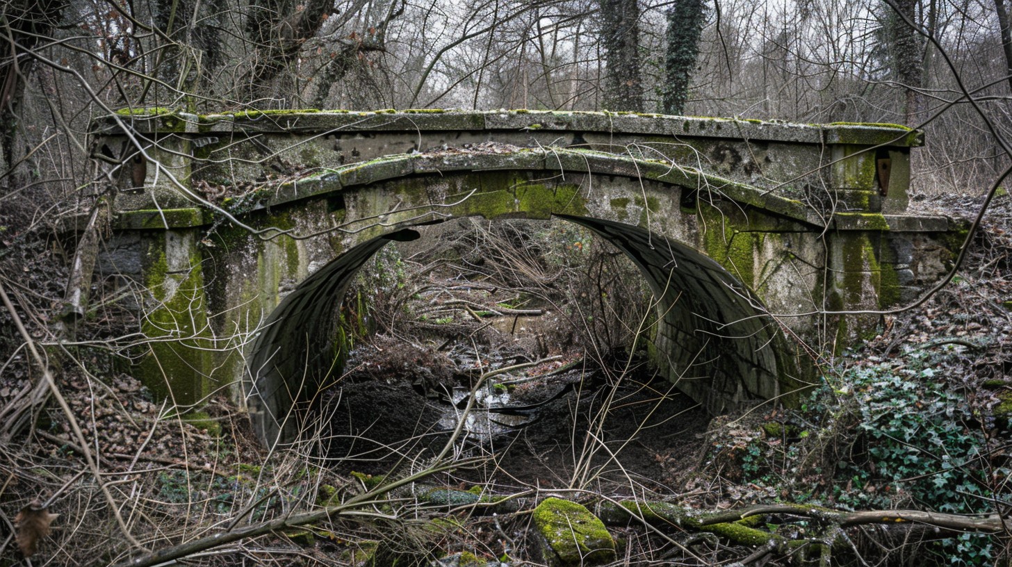 Free Abandoned Stone Bridge Image - Abandoned, Bridge, Forest ...